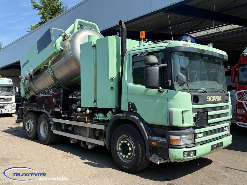 Scania 94G - 260 RVS opbouw, ADR - Limpieza de alcantarillado: foto 1 Scania 94G - 260 RVS opbouw, ADR - Limpieza de alcantarillado: foto 1
