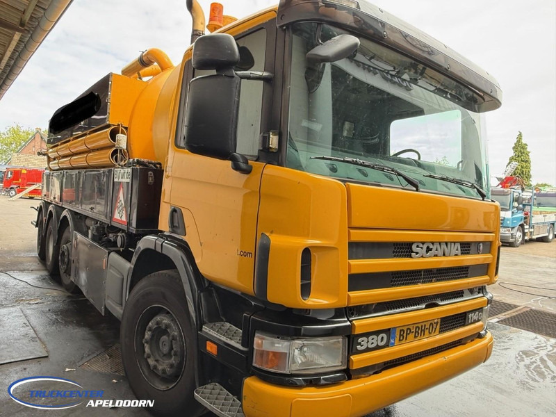 Scania P114GB8X2/4 NA 340 Tussenbak ontbreekt - Limpieza de alcantarillado: foto 3 Scania P114GB8X2/4 NA 340 Tussenbak ontbreekt - Limpieza de alcantarillado: foto 3
