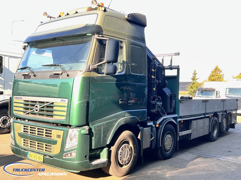Volvo FH 440 HIAB 800 E4, 8x2 - Camión caja abierta, Camión grúa: foto 3 Volvo FH 440 HIAB 800 E4, 8x2 - Camión caja abierta, Camión grúa: foto 3