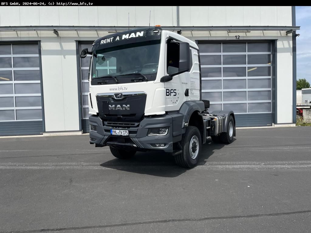 MAN TGS (TG3) 18.520 4x4 BL SA hohe Bauart, Kipphydr - Cabeza tractora: foto 1 MAN TGS (TG3) 18.520 4x4 BL SA hohe Bauart, Kipphydr - Cabeza tractora: foto 1