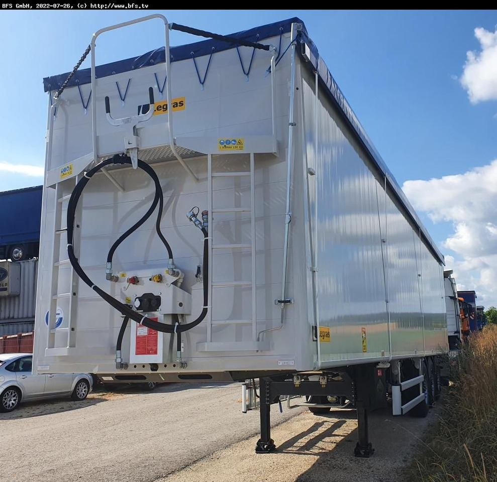 Legras Schubboden FMA LEICHT 91,4 m³, 7mm, 2/2, Seitens - Semirremolque piso movil: foto 4 Legras Schubboden FMA LEICHT 91,4 m³, 7mm, 2/2, Seitens - Semirremolque piso movil: foto 4