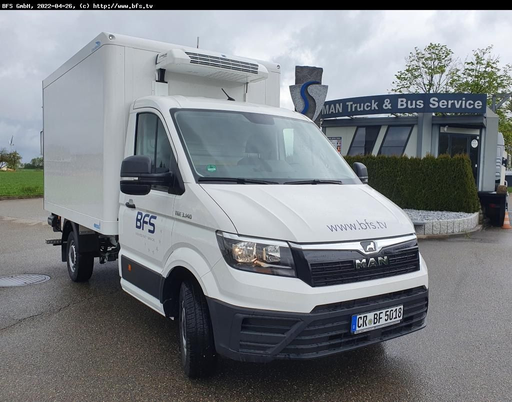 MAN TGE 3.140 4x2 F SB Kühlkoffer, FD mit LBW, Therm - Furgoneta frigorifica: foto 1 MAN TGE 3.140 4x2 F SB Kühlkoffer, FD mit LBW, Therm - Furgoneta frigorifica: foto 1