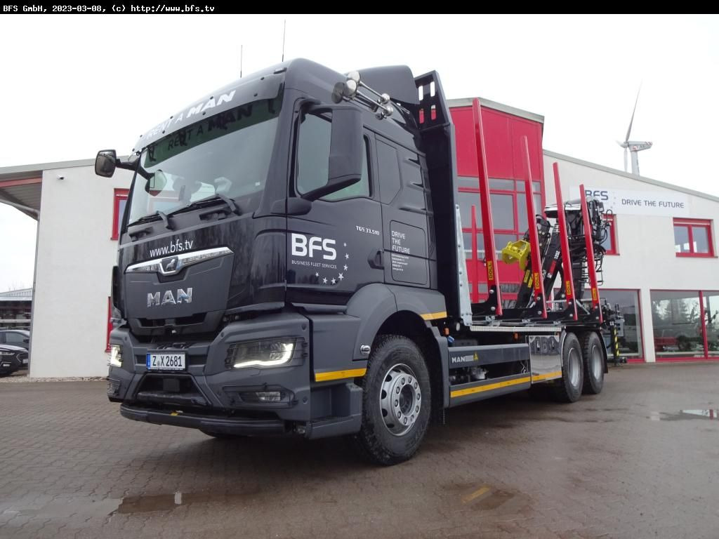 MAN TGS (TG3) 33.510 6x4 BL CH - Camión forestal: foto 1 MAN TGS (TG3) 33.510 6x4 BL CH - Camión forestal: foto 1