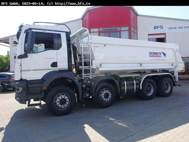 MAN TGS (TG3) 35.470 8x4 BB CH Hinterkipper Stahl H - Camión portacontenedor de cadenas: foto 2 MAN TGS (TG3) 35.470 8x4 BB CH Hinterkipper Stahl H - Camión portacontenedor de cadenas: foto 2
