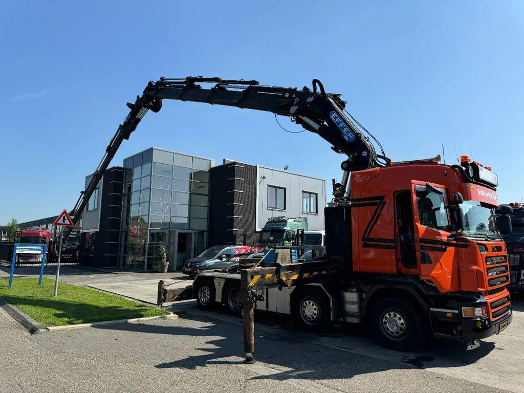 Scania R560 V8 8X2 + EFFER CRANE 1550 6S + FLYJIP 6XHYD - Cabeza tractora: foto 4 Scania R560 V8 8X2 + EFFER CRANE 1550 6S + FLYJIP 6XHYD - Cabeza tractora: foto 4