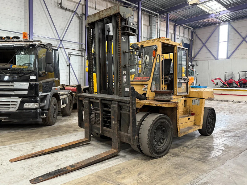 Caterpillar DP100 - ONLY 7.579 HOURS! + NL REGISTRATION! - Carretilla elevadora diésel: foto 2 Caterpillar DP100 - ONLY 7.579 HOURS! + NL REGISTRATION! - Carretilla elevadora diésel: foto 2