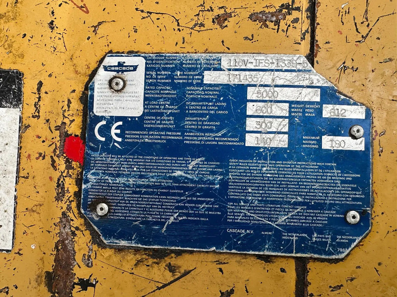 Carretilla elevadora diésel Caterpillar DP50 VORKVERSTELLERS +SIDE SHIFT: foto 18