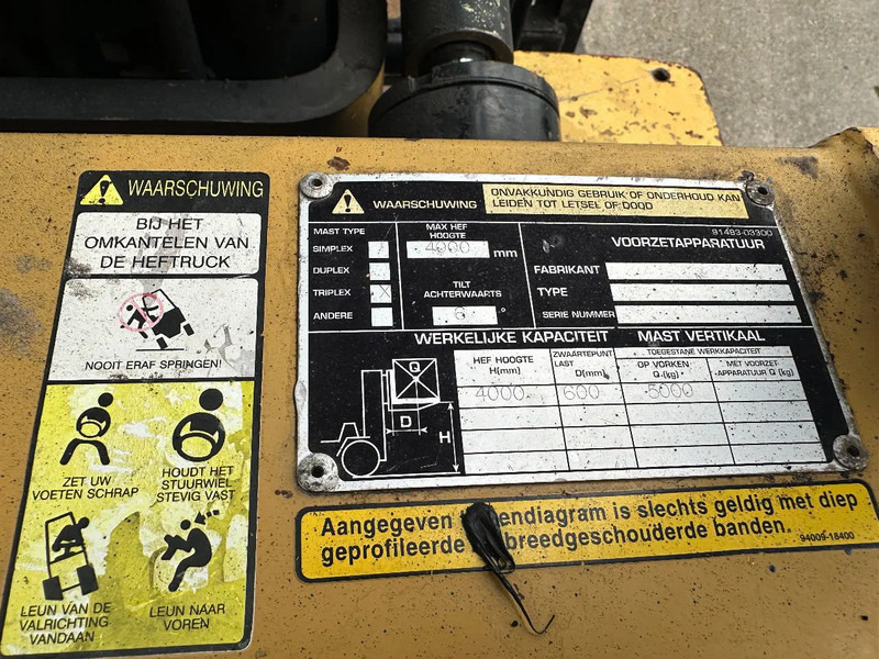Carretilla elevadora diésel Caterpillar DP50 VORKVERSTELLERS +SIDE SHIFT: foto 19