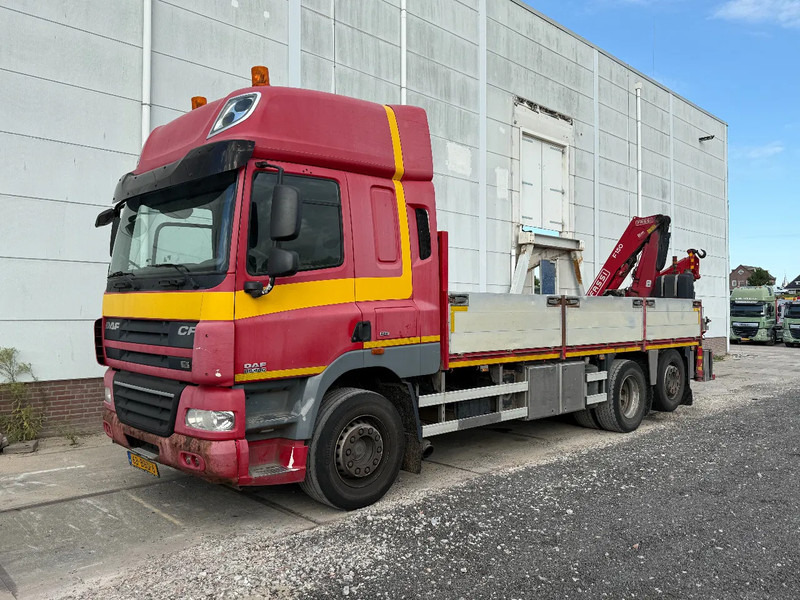 Camión caja abierta, Camión grúa DAF CF 85.460 EEV 6X2 + FASSI F150 MET REMOTE CONTROL: foto 1