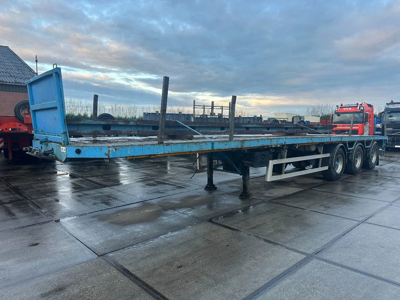 EKW 3 AXLE STEERING, DUBBLE EXTENDABLE TILL 30 METER - Semirremolque plataforma/ Caja abierta: foto 1 EKW 3 AXLE STEERING, DUBBLE EXTENDABLE TILL 30 METER - Semirremolque plataforma/ Caja abierta: foto 1