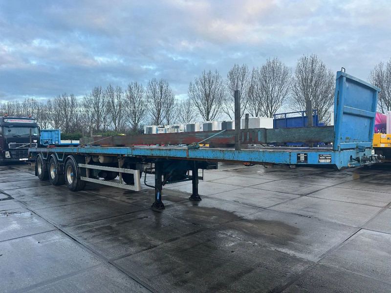 EKW 3 AXLE STEERING, DUBBLE EXTENDABLE TILL 30 METER - Semirremolque plataforma/ Caja abierta: foto 2 EKW 3 AXLE STEERING, DUBBLE EXTENDABLE TILL 30 METER - Semirremolque plataforma/ Caja abierta: foto 2