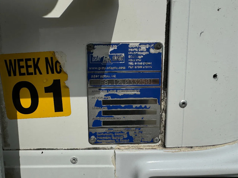 Semirremolque frigorífico Gray and Adams 6X THERMO KING SLX 200 -13,4X2,5X2,6 METER - BPW DRUM BRAKES: foto 11