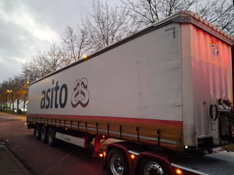 Krone SD - 3 AXLE + ALU BORDEN + SLIDING ROOF - Semirremolque lona: foto 2 Krone SD - 3 AXLE + ALU BORDEN + SLIDING ROOF - Semirremolque lona: foto 2