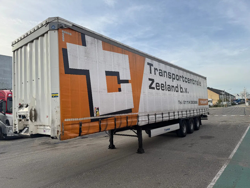 Krone SD 3 AXLE DRUM BRAKES SLIDING ROOF - Semirremolque lona: foto 1 Krone SD 3 AXLE DRUM BRAKES SLIDING ROOF - Semirremolque lona: foto 1