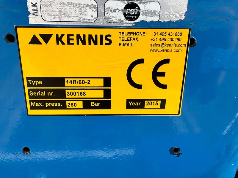 Kwb KENNIS R14/60-2 2015 LIFT EN STUURASSEN - Semirremolque plataforma/ Caja abierta: foto 4 Kwb KENNIS R14/60-2 2015 LIFT EN STUURASSEN - Semirremolque plataforma/ Caja abierta: foto 4