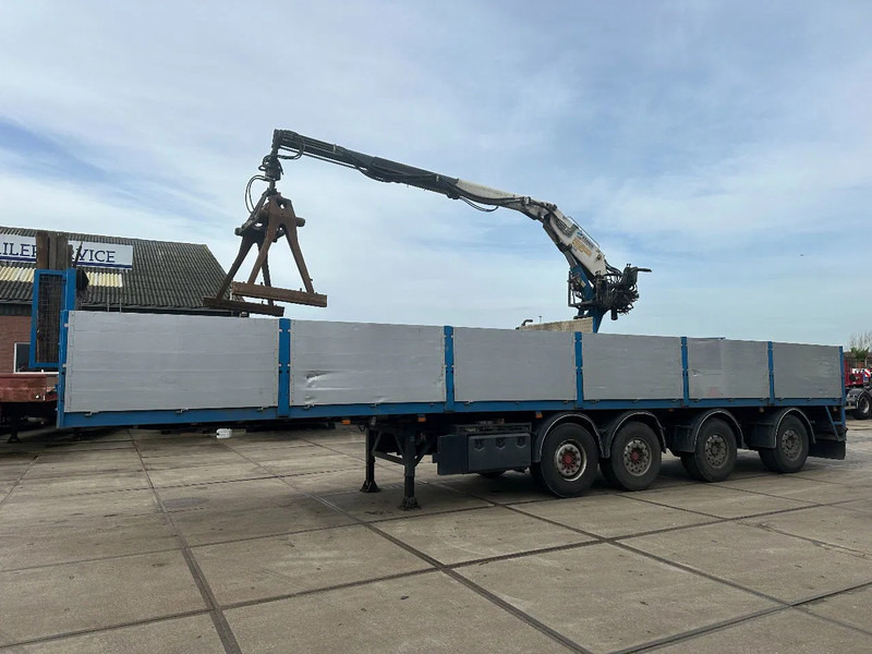 Kwb KENNIS R14/60-2 2015 LIFT EN STUURASSEN - Semirremolque plataforma/ Caja abierta: foto 1 Kwb KENNIS R14/60-2 2015 LIFT EN STUURASSEN - Semirremolque plataforma/ Caja abierta: foto 1
