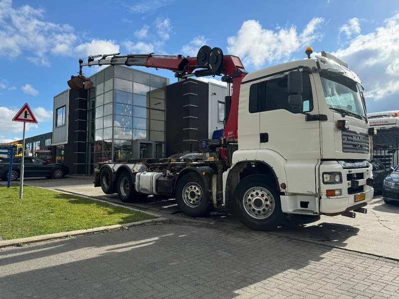 MAN TGA 35.440 8X2 - EURO 4 + HMF 2620K-RC 2018! + REMOTE + HYDRAUTO CABLE LIFT + LIFTING AXLE - Camión grúa: foto 1 MAN TGA 35.440 8X2 - EURO 4 + HMF 2620K-RC 2018! + REMOTE + HYDRAUTO CABLE LIFT + LIFTING AXLE - Camión grúa: foto 1