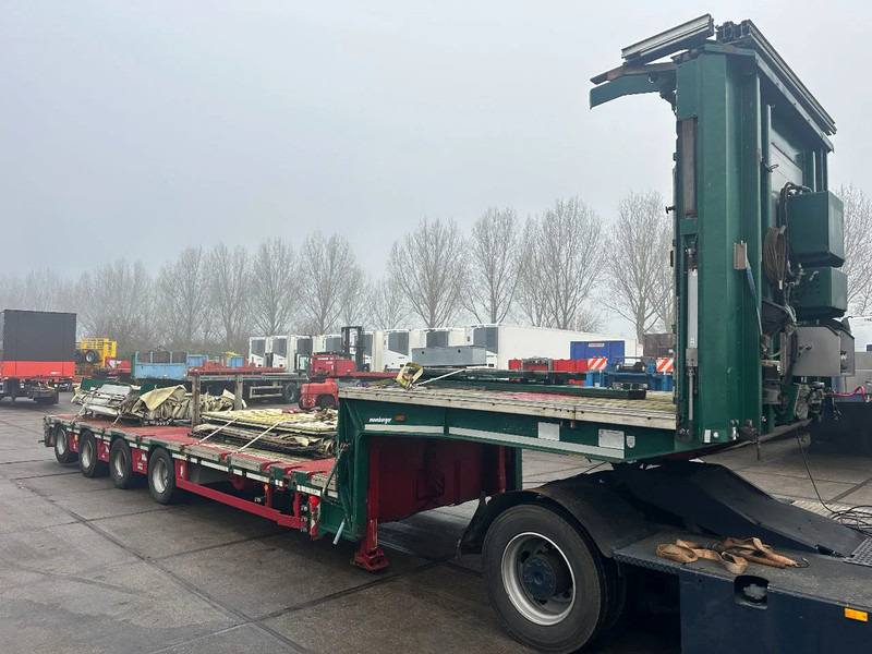 MEUSBURGER 4 axel steering, Double extendable up to 28 meters, extendable up to 3.2 meters, radio controlled, sliding roof - Semirremolque góndola rebajadas: foto 3 MEUSBURGER 4 axel steering, Double extendable up to 28 meters, extendable up to 3.2 meters, radio controlled, sliding roof - Semirremolque góndola rebajadas: foto 3
