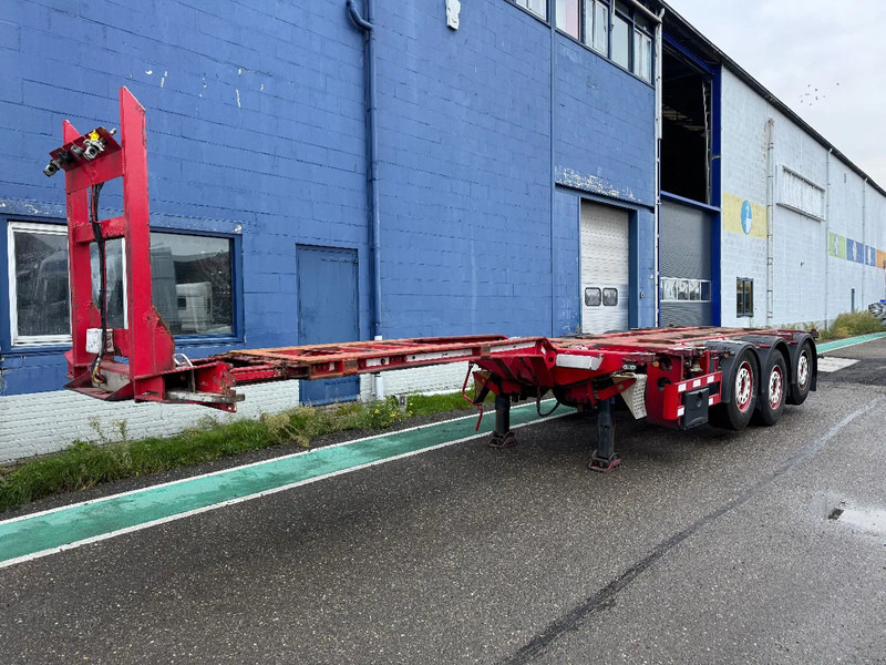 Pacton T3 010 MULTICHASSIS DISC BRAKES SAF AXLES 2X LIFT AXLE - Semirremolque portacontenedore/ Intercambiable: foto 1 Pacton T3 010 MULTICHASSIS DISC BRAKES SAF AXLES 2X LIFT AXLE - Semirremolque portacontenedore/ Intercambiable: foto 1