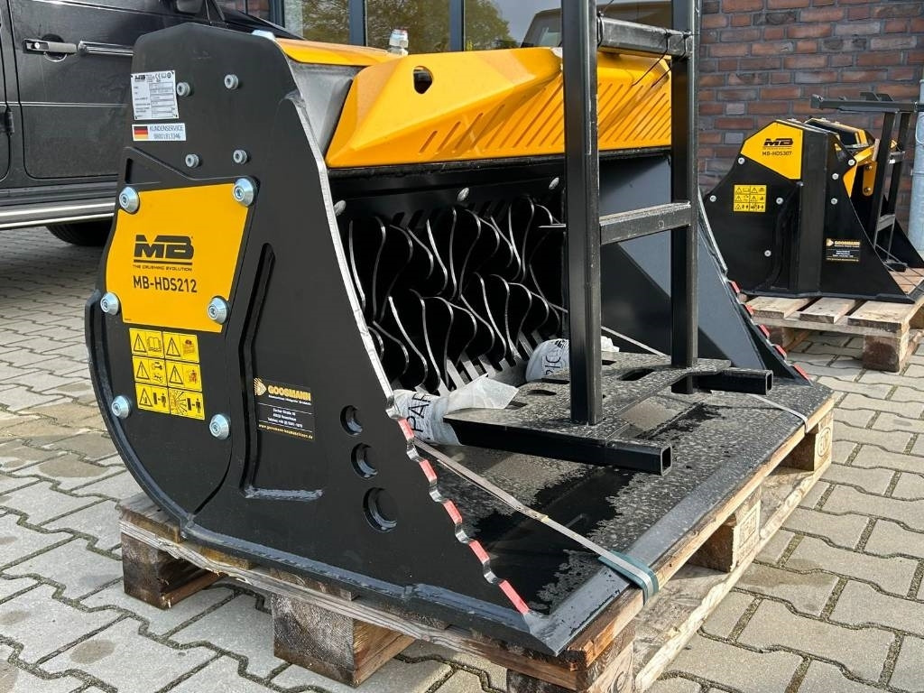 MB Crusher HDS 212 - Cazo para excavadora: foto 2 MB Crusher HDS 212 - Cazo para excavadora: foto 2