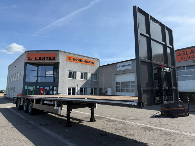 KEL-BERG 3-axle Flatbed/Flachbettauflieger/Ladtrailer - Semirremolque plataforma/ Caja abierta: foto 1 KEL-BERG 3-axle Flatbed/Flachbettauflieger/Ladtrailer - Semirremolque plataforma/ Caja abierta: foto 1