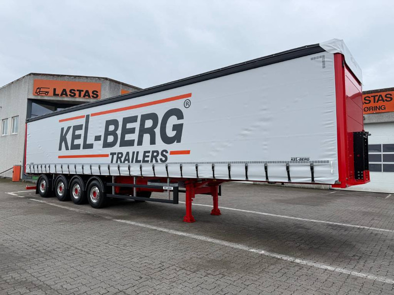 KEL-BERG 4-axle Curtainsider/Planenauflieger/Gardintrailer - Semirremolque lona: foto 1 KEL-BERG 4-axle Curtainsider/Planenauflieger/Gardintrailer - Semirremolque lona: foto 1