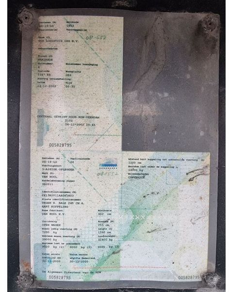 Semirremolque lona Van Hool SAF - DISC: foto 13 Semirremolque lona Van Hool SAF - DISC: foto 13