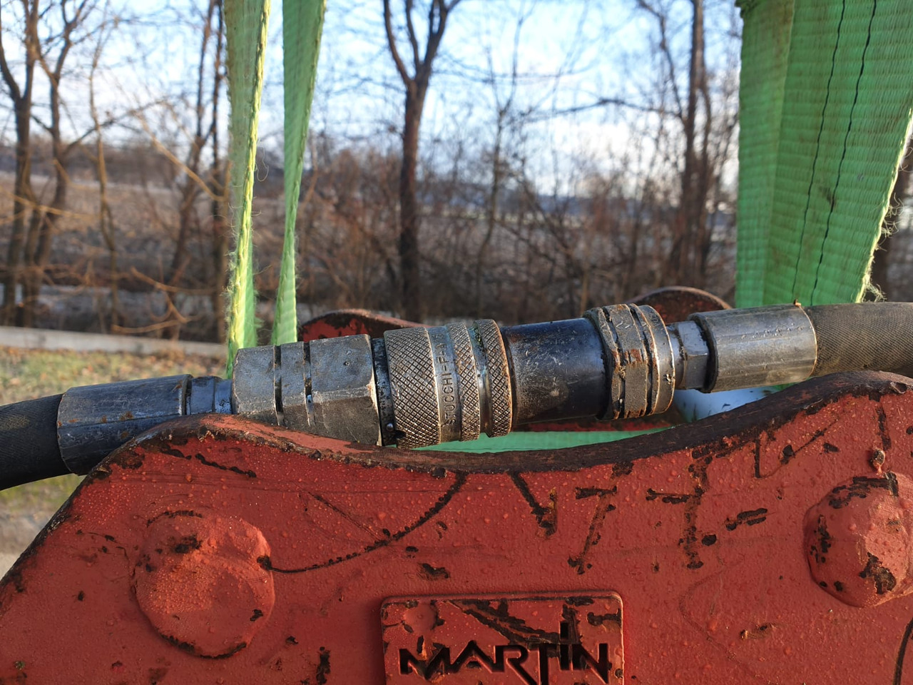 Martillo hidráulico para Miniexcavadora Huppi 102: foto 8