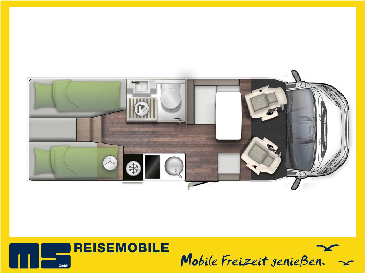 Forster T 699 EB / -MODELL 2026-/ EINZELBETTEN & HUBBETT - Autocaravana perfilada: foto 2 Forster T 699 EB / -MODELL 2026-/ EINZELBETTEN & HUBBETT - Autocaravana perfilada: foto 2
