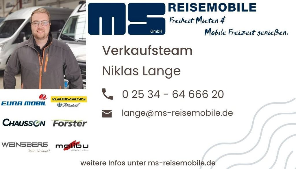 Karmann DAVIS 590 TRENDSTYLE /-MODELL 2025-/ PLUS- PAKET - Cámper: foto 2 Karmann DAVIS 590 TRENDSTYLE /-MODELL 2025-/ PLUS- PAKET - Cámper: foto 2