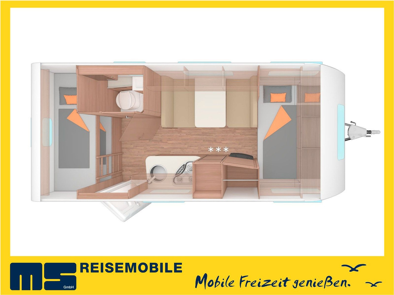 Weinsberg CARAONE 480 QDK /- 2026-/ ADVANCED & SMART PAKET - Caravana: foto 2 Weinsberg CARAONE 480 QDK /- 2026-/ ADVANCED & SMART PAKET - Caravana: foto 2