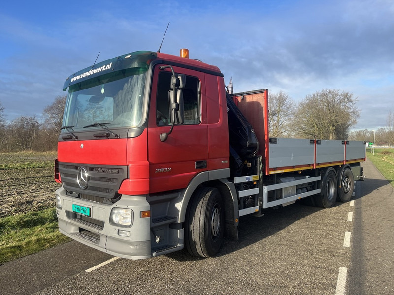 Camión caja abierta, Camión grúa Mercedes-Benz ACTROS 2832: foto 7