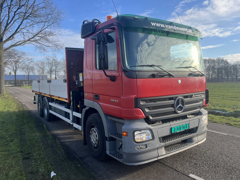 Camión caja abierta, Camión grúa Mercedes-Benz ACTROS 2832: foto 16