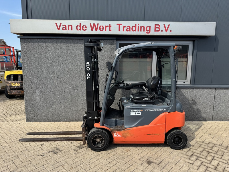 Toyota 8FBM20T Triplo 470 Freelift / Sideshift Elektrisch 2017 6145Hours - Carretilla elevadora eléctrica: foto 1 Toyota 8FBM20T Triplo 470 Freelift / Sideshift Elektrisch 2017 6145Hours - Carretilla elevadora eléctrica: foto 1