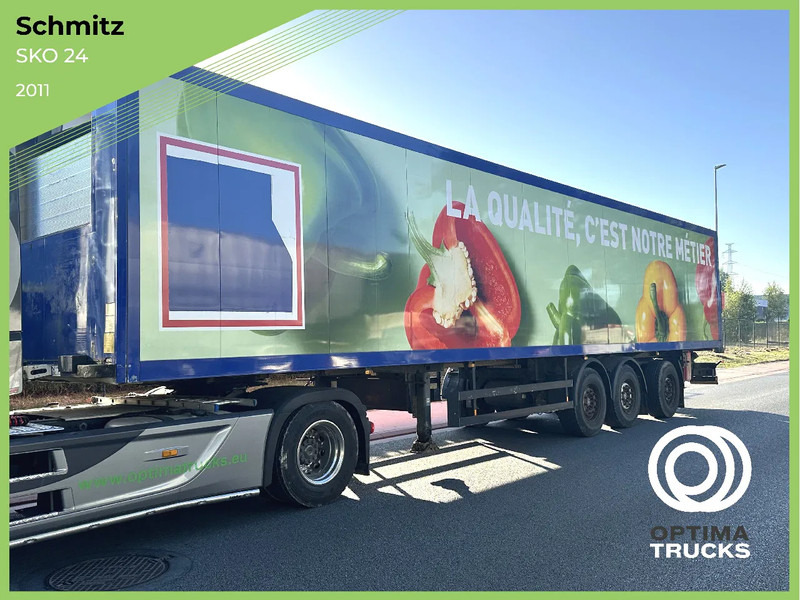 Schmitz Cargobull SKO 24 - Semirremolque caja cerrada: foto 1 Schmitz Cargobull SKO 24 - Semirremolque caja cerrada: foto 1
