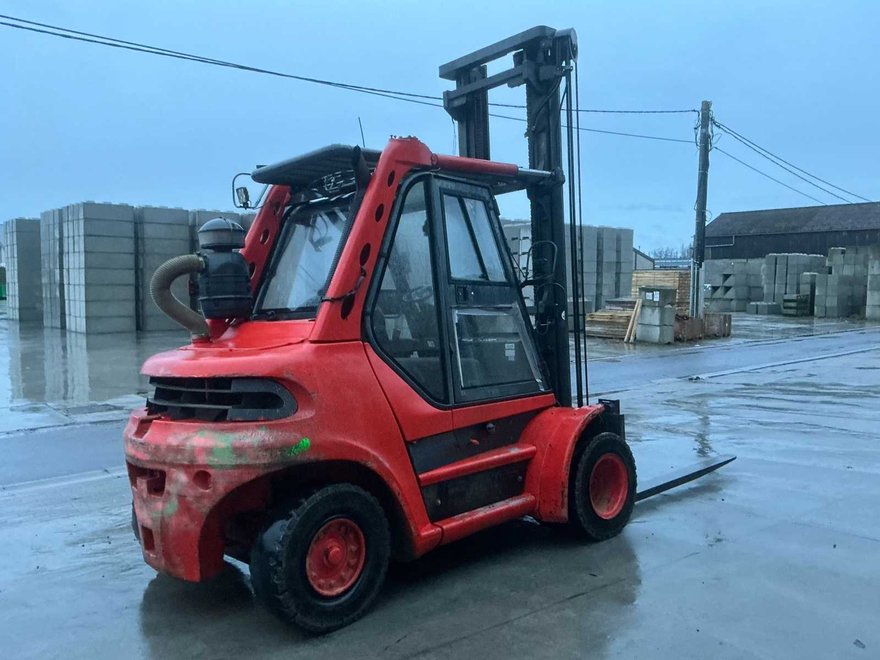 1997 LINDE H80D FORKLIFT - Carretilla elevadora: foto 5 1997 LINDE H80D FORKLIFT - Carretilla elevadora: foto 5