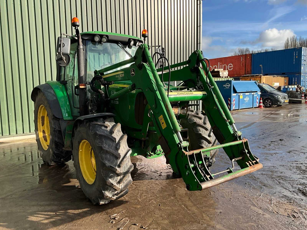 2001 JOHN DEERE 6220 FOUR WHEEL DRIVE FARM TRACTOR - Tractor: foto 2 2001 JOHN DEERE 6220 FOUR WHEEL DRIVE FARM TRACTOR - Tractor: foto 2