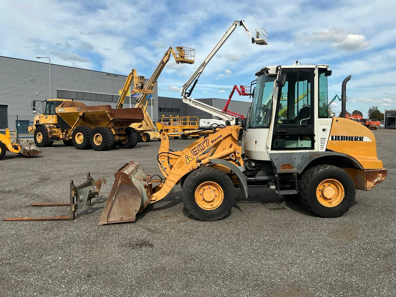 2006 LIEBHERR L 507 STEREO SHOVEL - Cargadora de ruedas: foto 2 2006 LIEBHERR L 507 STEREO SHOVEL - Cargadora de ruedas: foto 2