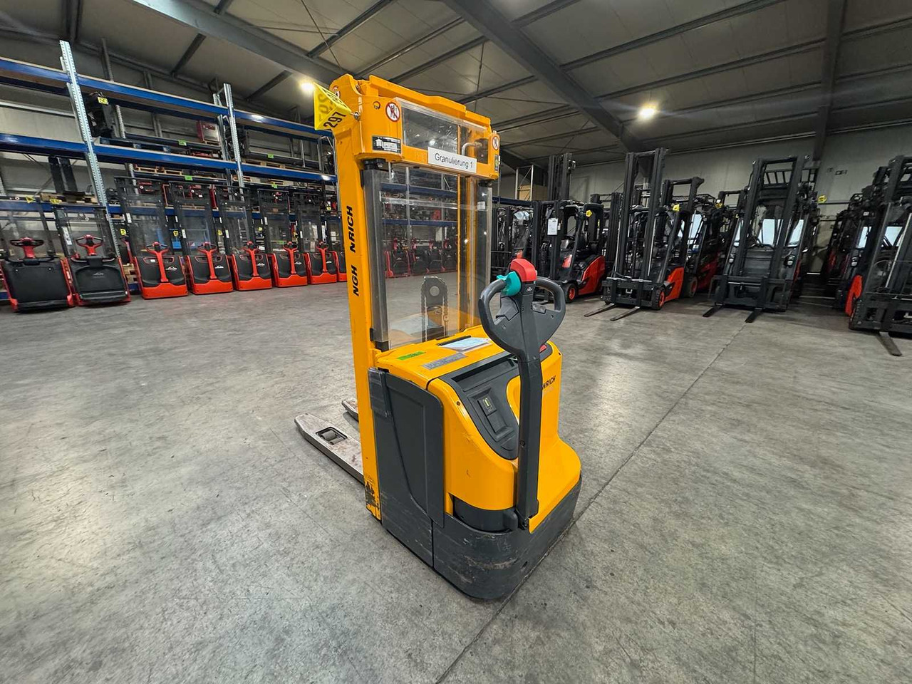 2011 SERVICE 09/2026 JUNGHEINRICH EJC220 2,000KG STACKER PALLET TRUCK ANT FREE LIFT - Carretilla elevadora: foto 5 2011 SERVICE 09/2026 JUNGHEINRICH EJC220 2,000KG STACKER PALLET TRUCK ANT FREE LIFT - Carretilla elevadora: foto 5
