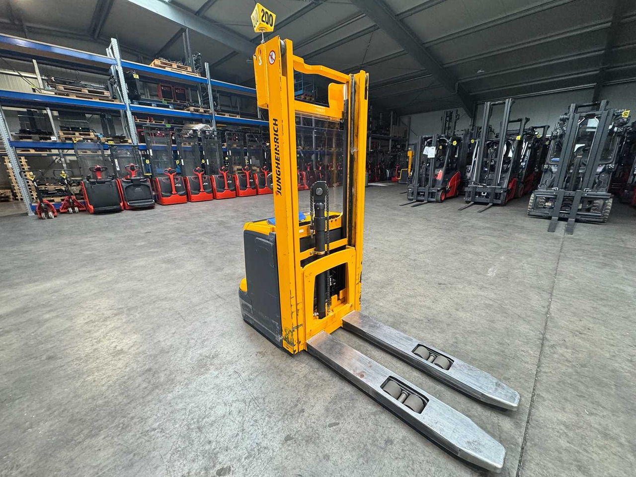 2013 JUNGHEINRICH EJC220 2,000KG STACKER PALLET TRUCK ANT FREE LIFT - Carretilla elevadora: foto 1 2013 JUNGHEINRICH EJC220 2,000KG STACKER PALLET TRUCK ANT FREE LIFT - Carretilla elevadora: foto 1