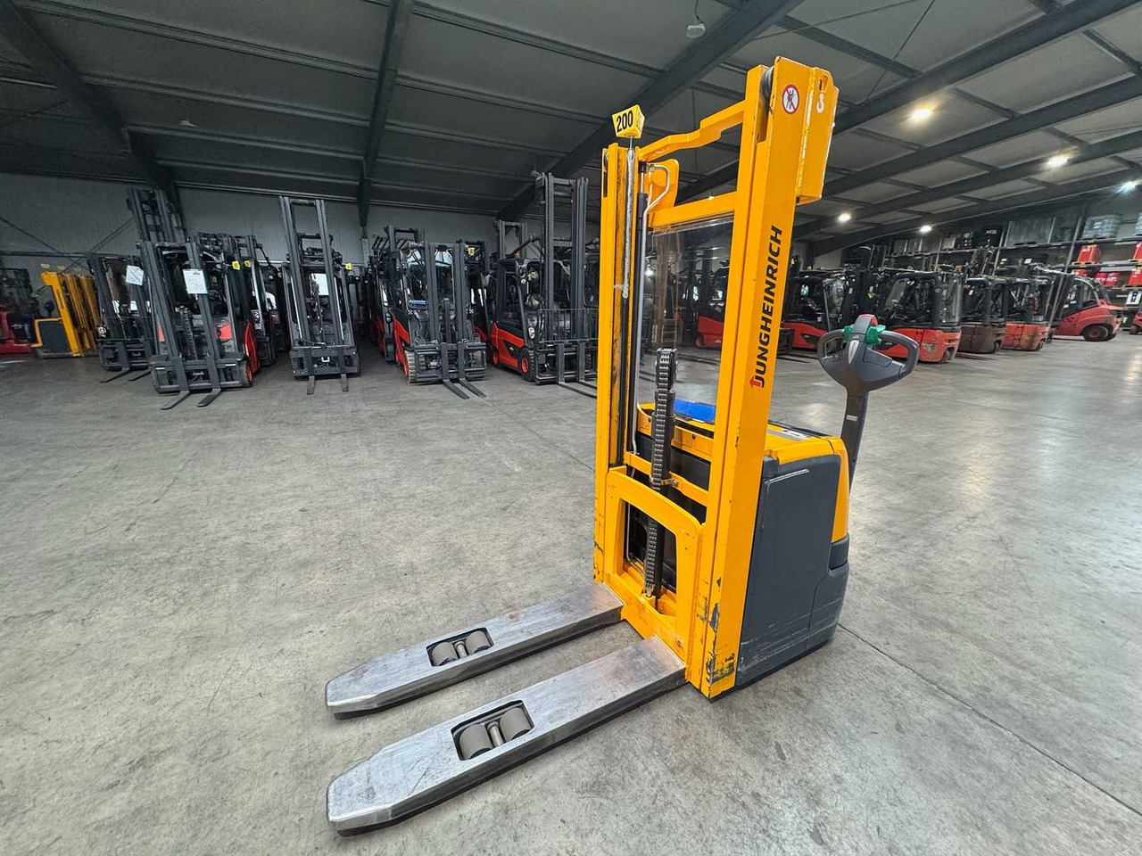 Carretilla elevadora 2013 JUNGHEINRICH EJC220 2,000KG STACKER PALLET TRUCK ANT FREE LIFT: foto 6