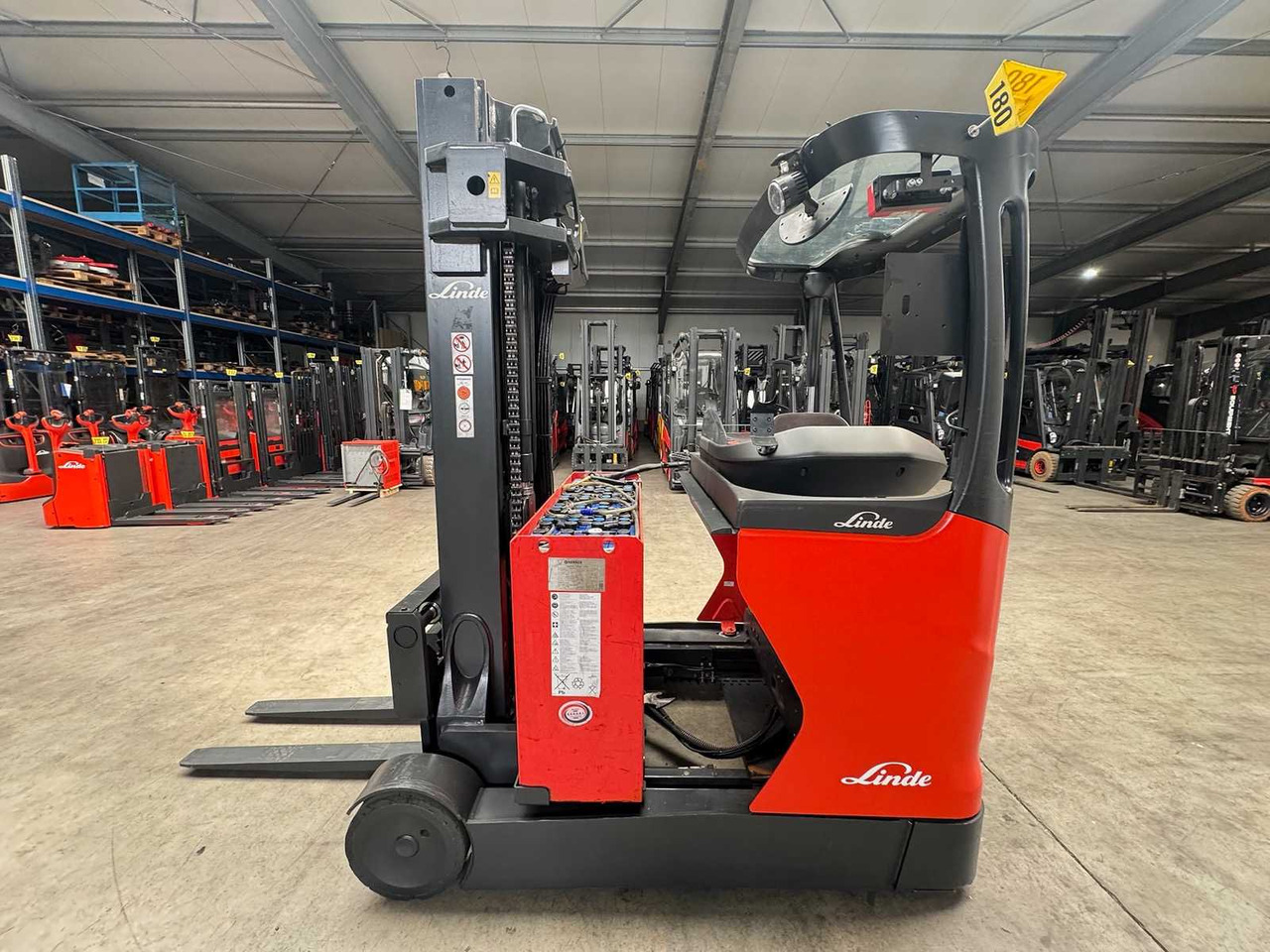 2018 LINDE R20 2,000KG TRIPLEX 505CM RAVAS SCALE ELECTRIC FORKLIFT REACH TRUCK - Carretilla elevadora: foto 5 2018 LINDE R20 2,000KG TRIPLEX 505CM RAVAS SCALE ELECTRIC FORKLIFT REACH TRUCK - Carretilla elevadora: foto 5