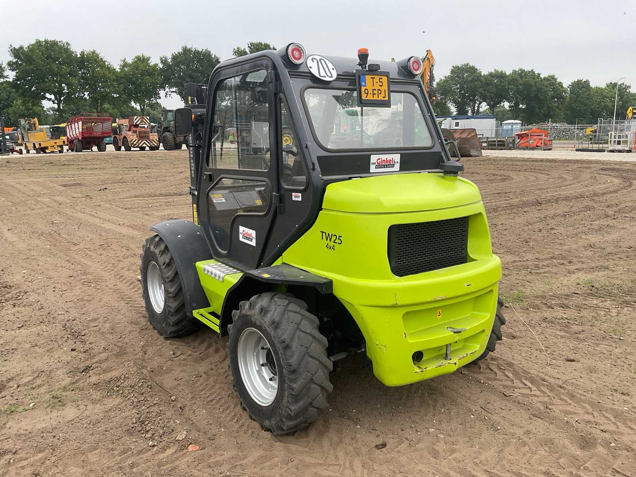 Carretilla elevadora ARGIMAC TW25 4X4 ROUGH TERRAIN FORKLIFT: foto 7
