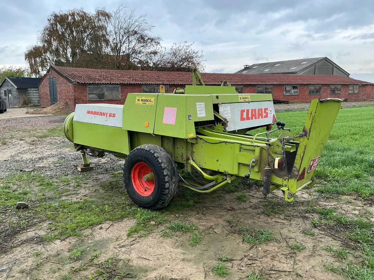 Claas Markant 65 - Empacadora de pacas cuadradas: foto 3 Claas Markant 65 - Empacadora de pacas cuadradas: foto 3