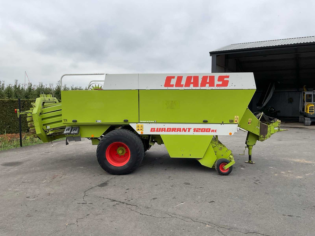 Claas Quadrant 1200 RC - Empacadora de pacas cuadradas: foto 4 Claas Quadrant 1200 RC - Empacadora de pacas cuadradas: foto 4