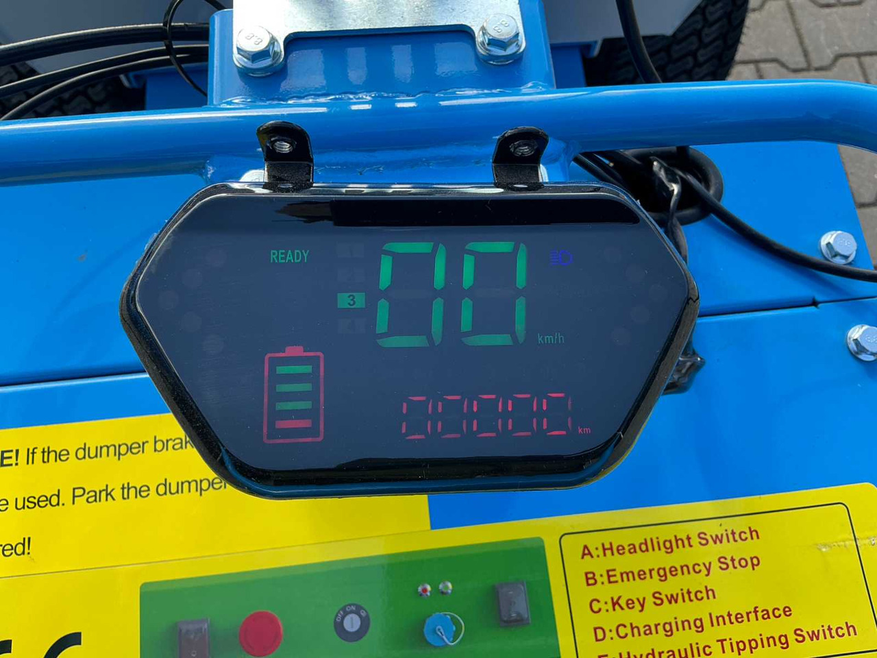 Minidumper FIELD D300ENP ELECTRIC ARTICULATED DUMPER: foto 27