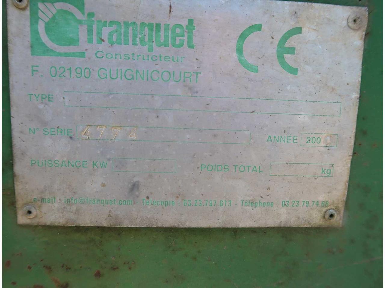 Franquet  - Rodillo agrícola: foto 3 Franquet  - Rodillo agrícola: foto 3