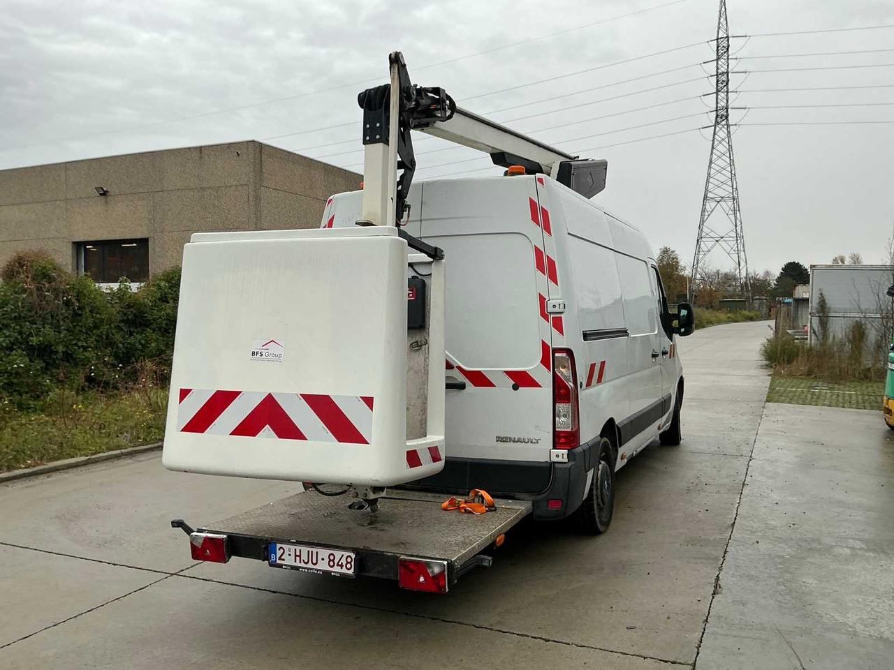2013 RENAULT MASTER LIGHT TRUCK WITH AERIAL WORK PLATFORM - Furgoneta: foto 4 2013 RENAULT MASTER LIGHT TRUCK WITH AERIAL WORK PLATFORM - Furgoneta: foto 4