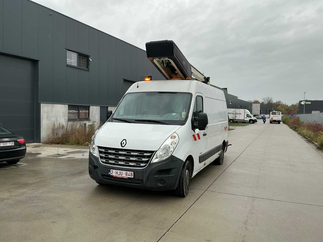 2013 RENAULT MASTER LIGHT TRUCK WITH AERIAL WORK PLATFORM - Furgoneta: foto 1 2013 RENAULT MASTER LIGHT TRUCK WITH AERIAL WORK PLATFORM - Furgoneta: foto 1