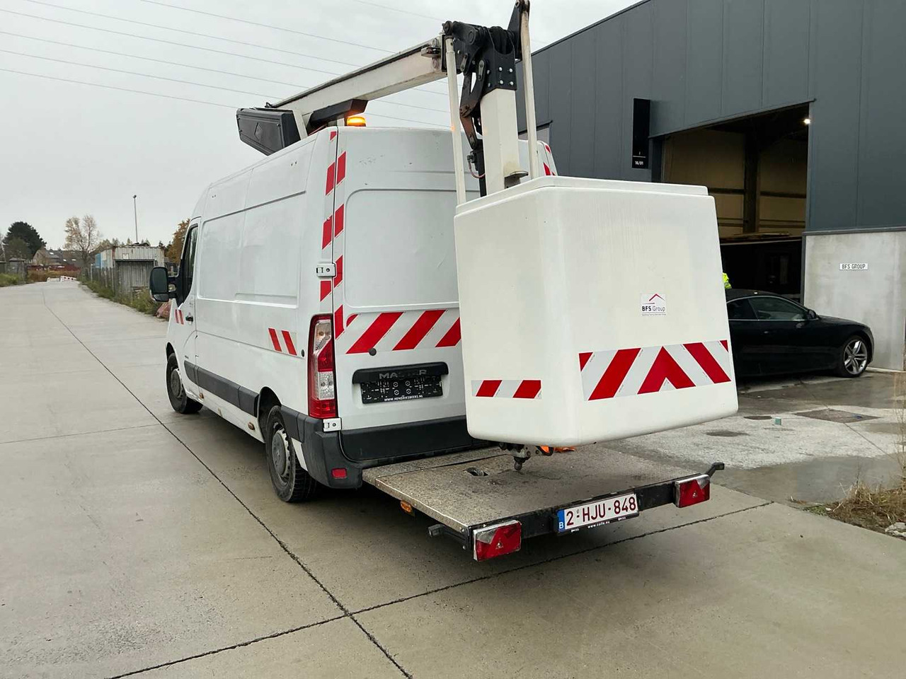 2013 RENAULT MASTER LIGHT TRUCK WITH AERIAL WORK PLATFORM - Furgoneta: foto 5 2013 RENAULT MASTER LIGHT TRUCK WITH AERIAL WORK PLATFORM - Furgoneta: foto 5